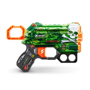 تفنگ چهار قلو ایکس شات X-Shot سری Skins مدل Zuru - X-Shot - Skins - 4x Menace Dart Blaster_اسباب بازی