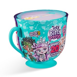 عروسک سورپرایزی تی پارتی ایتی بیتی پرتیز بزرگ با 20 سوپرایز مدل Zuru - Itty Bitty Prettys - Tea Party Series 2 Big Tea Cup_اسباب بازی