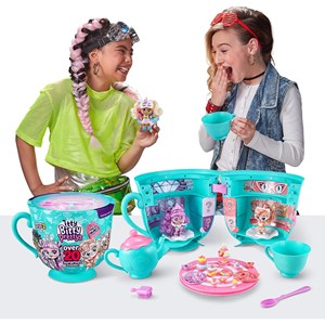 عروسک سورپرایزی تی پارتی ایتی بیتی پرتیز بزرگ با 20 سوپرایز مدل Zuru - Itty Bitty Prettys - Tea Party Series 2 Big Tea Cup_اسباب بازی