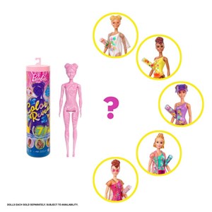 عروسک جادويی باربی همراه با 7 سورپرايز مدل Mattel - Dolls - Color Reveal Doll Set with 7 Surprises_اسباب بازی