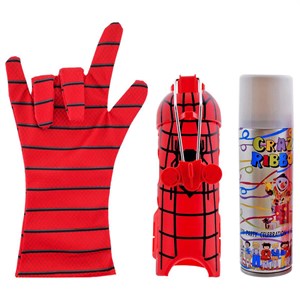 ست اسباب بازی دستکش پرتاب تار مردعنکبوتی (اسپایدرمن)_اسباب بازی