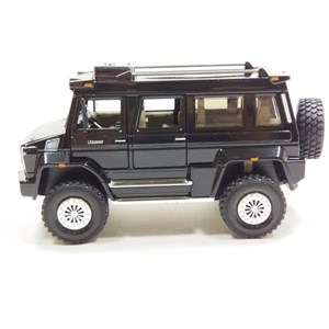 اسباب بازی ماشین فلزی بنز یونیماگ چراغدار مشکی سایز 1:24 مدل UNIMOC U5000 BY XLG_اسباب بازی