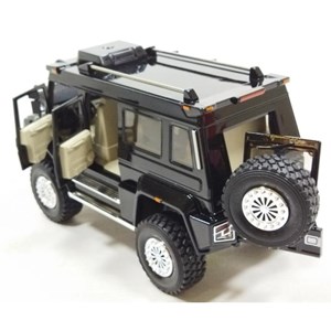 اسباب بازی ماشین فلزی بنز یونیماگ چراغدار مشکی سایز 1:24 مدل UNIMOC U5000 BY XLG_اسباب بازی