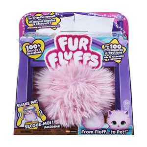 عروسک رباتیک پیشی توپی پشمالو مدل Spin Master - FurFluffs - Interactive Kitty_اسباب بازی
