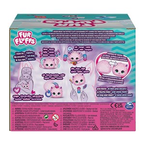 عروسک رباتیک پیشی توپی پشمالو مدل Spin Master - FurFluffs - Interactive Kitty_اسباب بازی