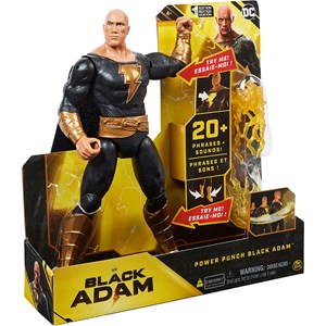 اکشن فیگور 30 سانتی بلک آدام مدل Spin Master - DC Comics - 12 inch Power Punch Black Adam_اسباب بازی