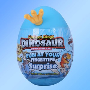 تخم سورپرایزی آبی مجیک رینگ دایناسوری مجموعه 12 عددی_اسباب بازی