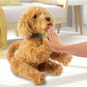 عروسک رباتیک سگ موجی مدل Skyrocket - My Fuzzy Friend - Moji the Lovable Labradoodle_اسباب بازی