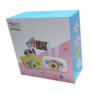 اسباب بازی دوربین دیجیتال آکسون رنگ آبی مدل AX6064_اسباب بازی