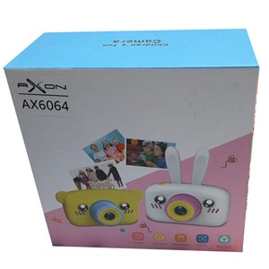 اسباب بازی دوربین دیجیتال آکسون رنگ آبی مدل AX6064_اسباب بازی