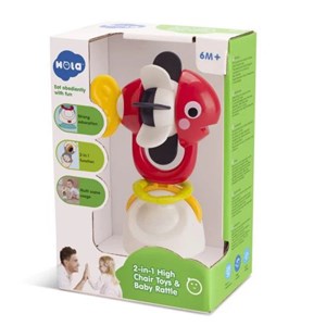 اسباب بازی جغجغه دو کاره طرح ماهی هولی تویز مدل Hola Toys E7975C_اسباب بازی