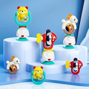 اسباب بازی جغجغه دو کاره طرح ماهی هولی تویز مدل Hola Toys E7975C_اسباب بازی