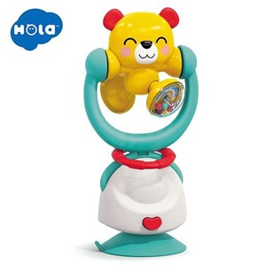 اسباب بازی جغجغه دو کاره طرح خرس هولی تویز مدل Hola Toys E7975A_اسباب بازی