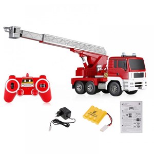 ماشین کنترلی جرثقیل آتشنشانی مقیاس 1:20 دبل ای مدل 003-517 Double EE_اسباب بازی