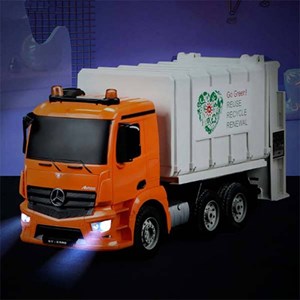 ماشین کنترلی کامیون حمل زباله مقیاس 1:20 دبل ای مدل 003-560 Double EE_اسباب بازی
