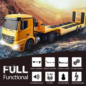 ماشین کنترلی تریلی یدک کش مقیاس 1:20 دبل ای مدل 003-562 Double EE_اسباب بازی