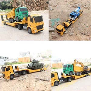 ماشین کنترلی تریلی یدک کش مقیاس 1:20 دبل ای مدل 003-562 Double EE_اسباب بازی