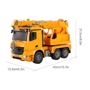  ماشین کنترلی جرثقیل مقیاس 1:20 دبل ای مدل 003-526 Double EE_اسباب بازی