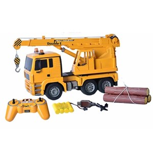 ماشین کنترلی جرثقیل مقیاس 1:20 دبل ای مدل 003-516 Double EE_اسباب بازی