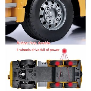  ماشین کنترلی جرثقیل مقیاس 1:20 دبل ای مدل 003-516 Double EE_اسباب بازی