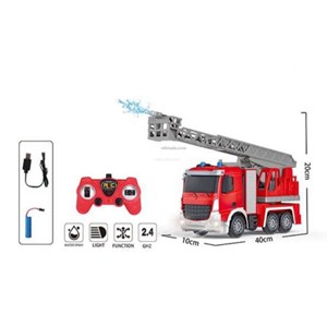 ماشین کنترلی آتشنشانی آب پاش مقیاس 1:24 دبل ای مدل 003-567 Double EE_اسباب بازی