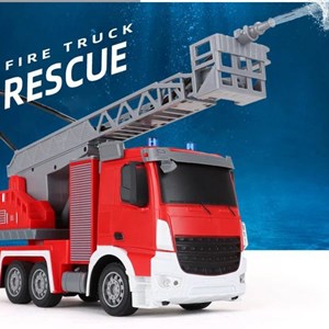  ماشین کنترلی آتشنشانی آب پاش مقیاس 1:24 دبل ای مدل 003-567 Double EE_اسباب بازی