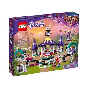 لگو فرندز ترن هوایی جادویی 974 قطعه مدل Lego Friends - Magical Funfair Roller Coaster - 41685 Building Kit_اسباب بازی