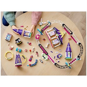 لگو فرندز ترن هوایی جادویی 974 قطعه مدل Lego Friends - Magical Funfair Roller Coaster - 41685 Building Kit_اسباب بازی