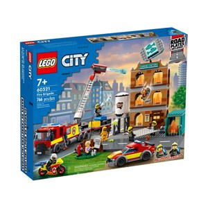 لگو سیتی عملیات آتش نشانی 766 قطعه مدل Lego City - Fire Brigade - 60321 Building Kit_اسباب بازی