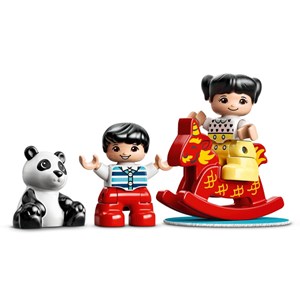 لگو دوپلو 2 در 1 لحظات شاد دوران کودکی 227 قطعه Lego Duplo - Happy Childhood Moments- 10943 Building Kit_اسباب بازی