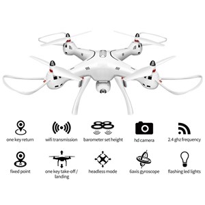 کوادکوپتر GPS دار حرفه ای سایما مدل Quadcopter Syma X8 Pro_اسباب بازی