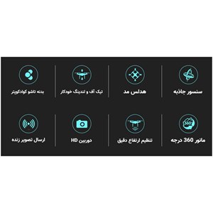 کوادکوپتر کنترلی سیما مدل Quadcopter Syma Z3_اسباب بازی