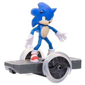 ربات اسباب بازی سونیک و اسکیت برد کنترلی مدل Jakks Pacific - Sonic - The Hedgehog 2 Speed RC_اسباب بازی