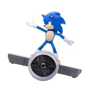 ربات اسباب بازی سونیک و اسکیت برد کنترلی مدل Jakks Pacific - Sonic - The Hedgehog 2 Speed RC_اسباب بازی