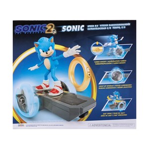 ربات اسباب بازی سونیک و اسکیت برد کنترلی مدل Jakks Pacific - Sonic - The Hedgehog 2 Speed RC_اسباب بازی