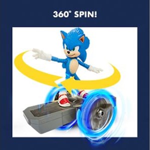 ربات اسباب بازی سونیک و اسکیت برد کنترلی مدل Jakks Pacific - Sonic - The Hedgehog 2 Speed RC_اسباب بازی
