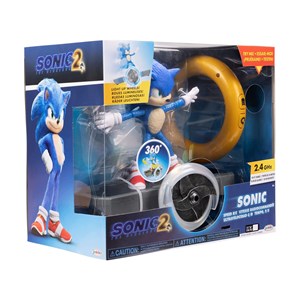 ربات اسباب بازی سونیک و اسکیت برد کنترلی مدل Jakks Pacific - Sonic - The Hedgehog 2 Speed RC_اسباب بازی