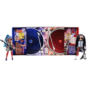 عروسک 2 تایی ال او ال سورپرایز LOL Surprise سری OMG Remix مدل Rocker Boi و Punk Grrrl_اسباب بازی