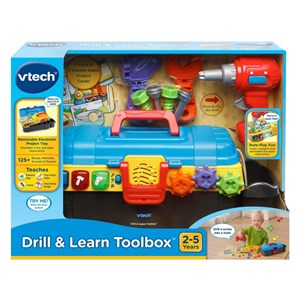 اسباب بازی جعبه ابزار موزیکال Vtech مدل VTech Drill & Learn Toolbox_اسباب بازی
