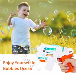 تفنگ اسباب بازی حباب ساز موزیکال مدل Bubble Gun_اسباب بازی