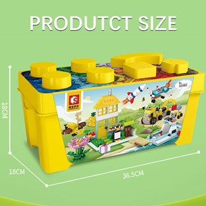 لگو کلاسیک خلاقیت 854 تکه مدل Sembo 101402 Large Creative Brick Box_اسباب بازی