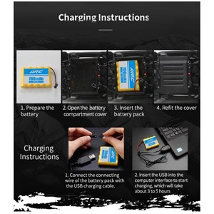  ماشین کنترلی شارژی آفرود سنگنورد شش چرخ آبی مقیاس 1:12 مدل JJRC Q101_اسباب بازی