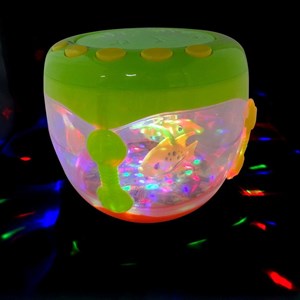 اسباب بازی موزیکال و چراغدار آکواریوم مدل Musical Toy Flash Drum With Lights For Kids Webby_اسباب بازی