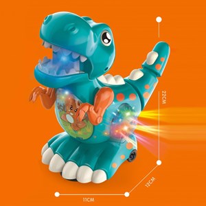 اسباب بازی موزیکال دایناسور مدل تیرانوسوروس Dinosaur Figurine Tyrannosaurus Model_اسباب بازی