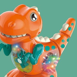 اسباب بازی موزیکال دایناسور مدل تیرانوسوروس Dinosaur Figurine Tyrannosaurus Model_اسباب بازی