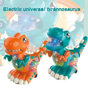 اسباب بازی موزیکال دایناسور مدل تیرانوسوروس Dinosaur Figurine Tyrannosaurus Model_اسباب بازی