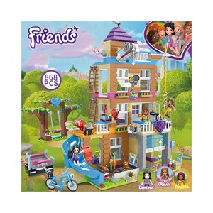 لگو فرندز خانه دوستی 868 تکه مدل 3012 friends_اسباب بازی