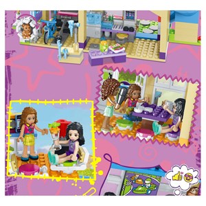 لگو فرندز خانه دوستی 868 تکه مدل 3012 friends_اسباب بازی