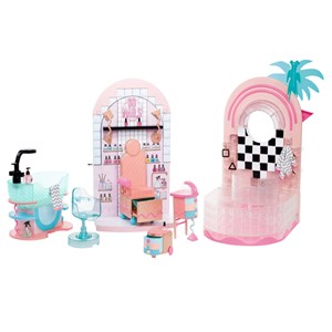 ست سالن آرایش و اسپا 5 در 1 عروسک های LOL Surprise مدل MGA - LOL Surprise - House of Surprise - Shine on Salon and Spa_اسباب بازی