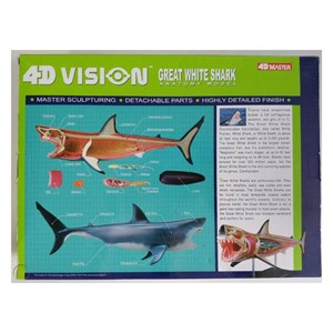 پک ساخت آناتومی بدن کوسه مدل Chap Mei - 4D Master - Great White Shark Anatomy Model_اسباب بازی